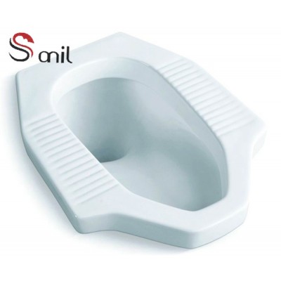 S8553 Sanitary Ware WC Ceramic Squat Toilet Pan/Squatting Toilet