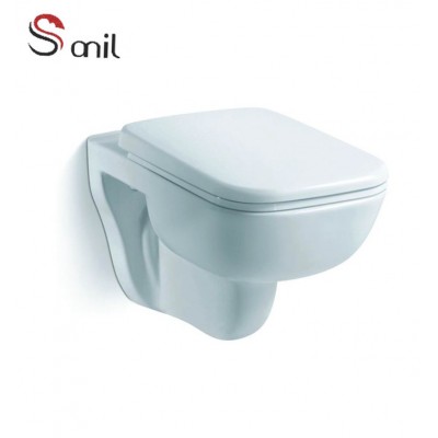 S7578 Hotel and house lavatory using Concealed cistern model wall hung toilet