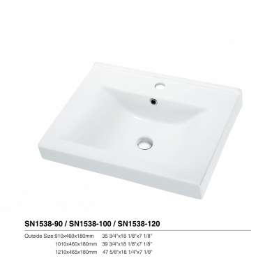 New Model CUPC Wash Basin Cabinet Basin SN1538-100